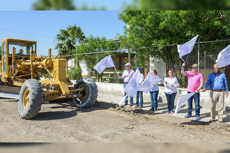 Nuevo Laredo sigue con las obras de pavimentación