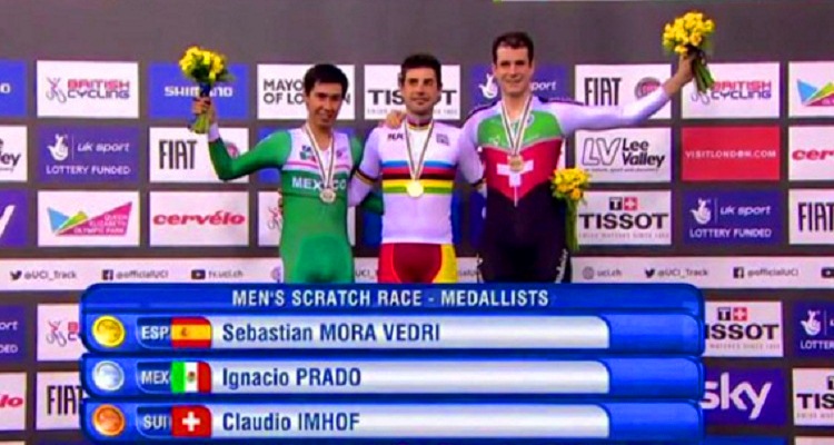 Logra México histórica plata en Mundial de Ciclismo