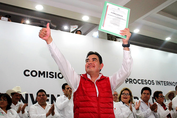 Tiene PRI 38 candidatos de unidad