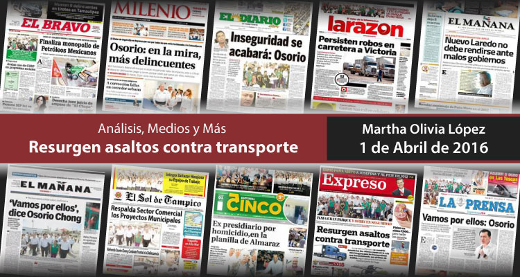Resurgen asaltos contra transporte
