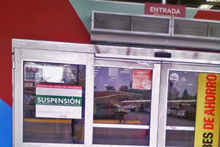 Suspende PROFECO a HEB
