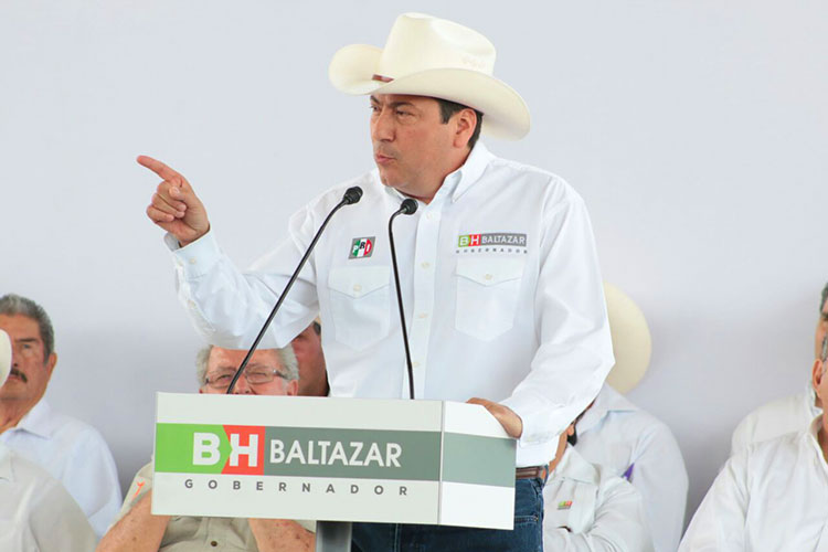 No vamos a recurrir a recursos ilícitos, asegura Baltazar