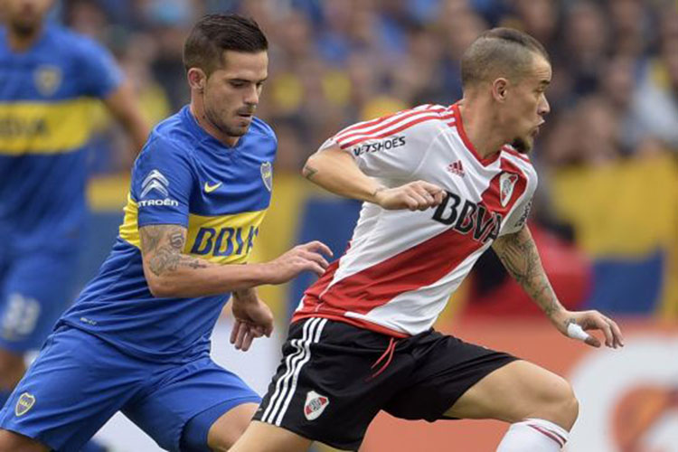 Empatan Boca y River en Clásico argentino