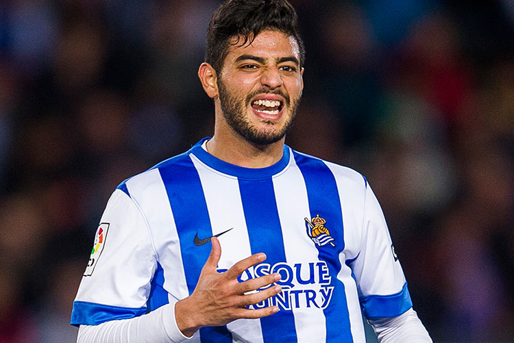 Carlos Vela no jugará contra el Real Madrid
