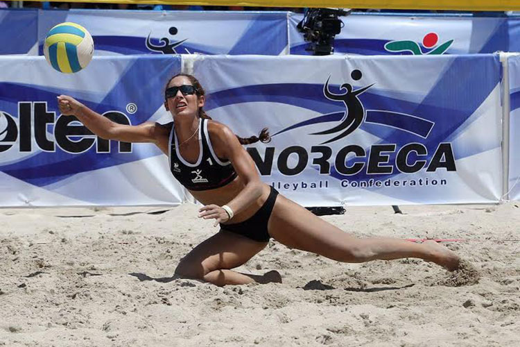 Tamaulipeca Cecilia Ríos destaca en Voleibol de playa