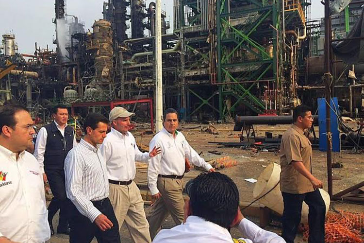 Recorre EPN instalaciones de Coatzacoalcos