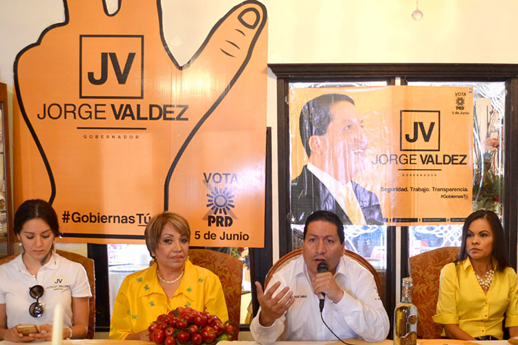 Revela Jorge Valdez primer nombramiento para su gobierno