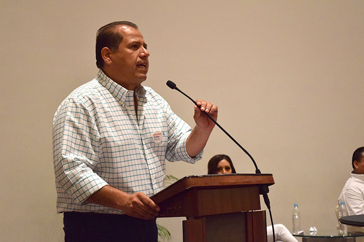 Seré un Alcalde que trabaje por la paz: Oscar Almaraz