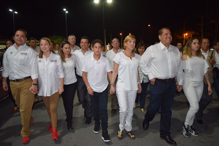 Arranca Almaraz campaña y promete defender a Victorenses
