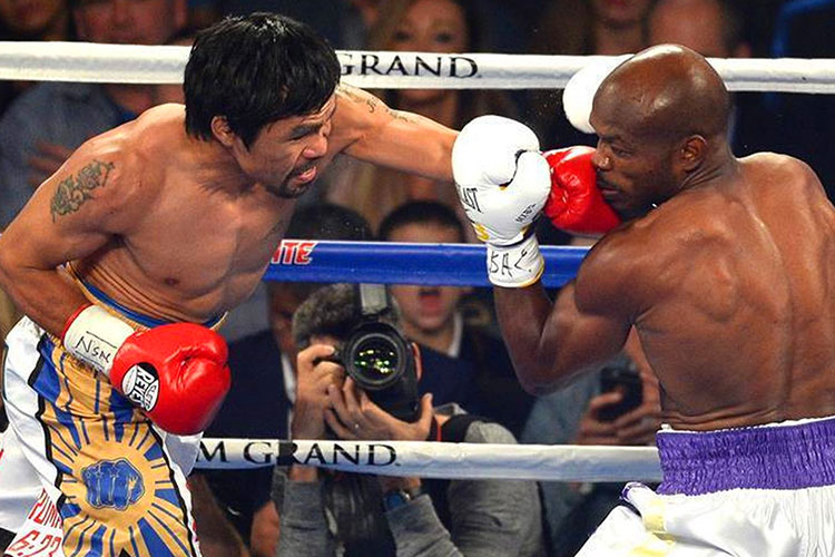 Se despide Pacquiado con Victoria