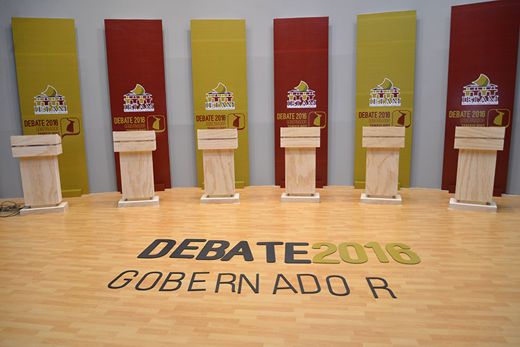Prohíben a candidatos golpes bajos en debate