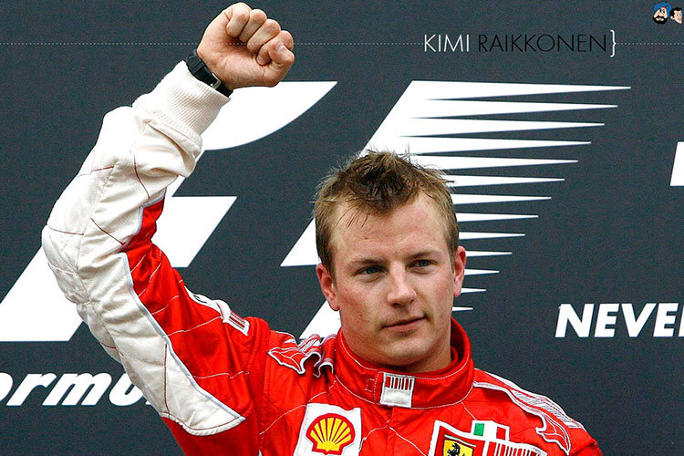 Raikkonen marca pauta en segundos libres