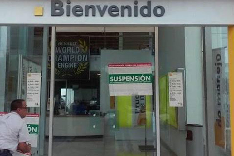 Colocan sellos de suspensión a la Renault