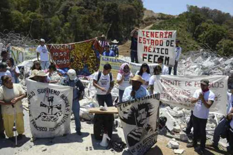 Suspenden obras en la autopista Naucalpan-Toluca