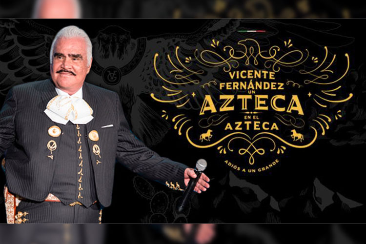 Vicente Fernández se despide hoy de los escenarios