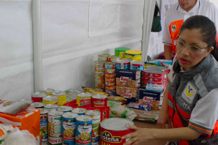 Gobierno de la Ciudad de México enviará víveres a Ecuador