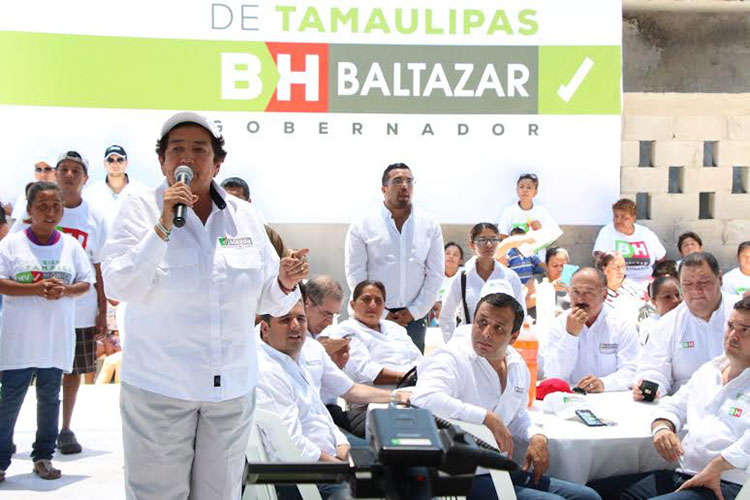 Despicadoras de Tampico apoyan a Balta y Magda Peraza
