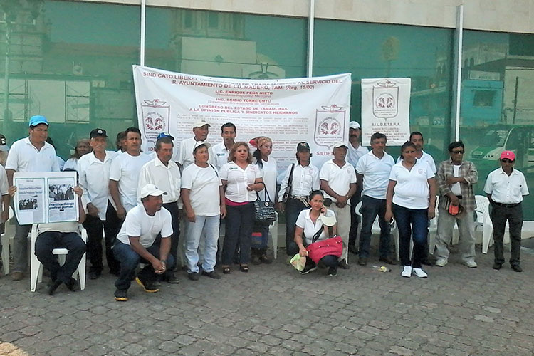Sindicato Liberal se manifiesta en contra del alcalde de Madero
