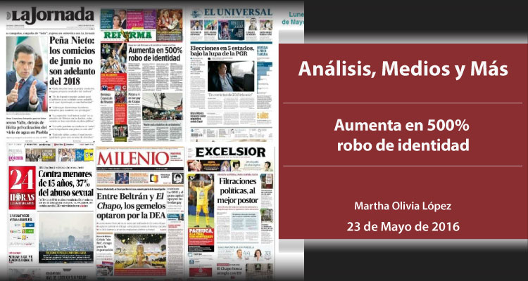 Aumenta en 500% robo de identidad