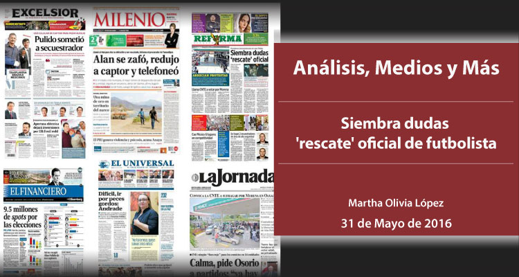 Siembra dudas ‘rescate’ oficial de futbolista