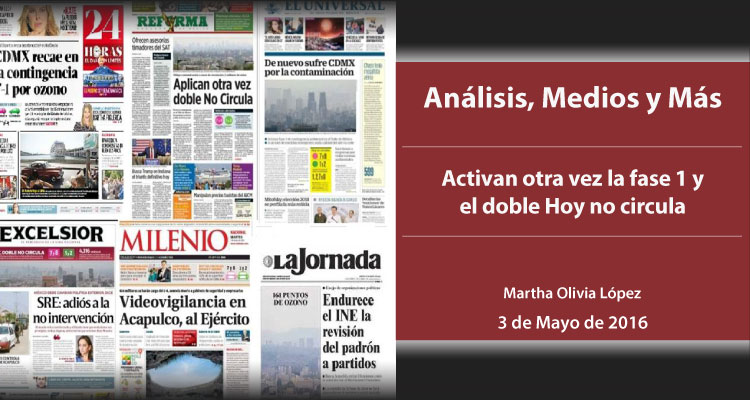 Activan otra vez la fase 1 y el doble Hoy no circula