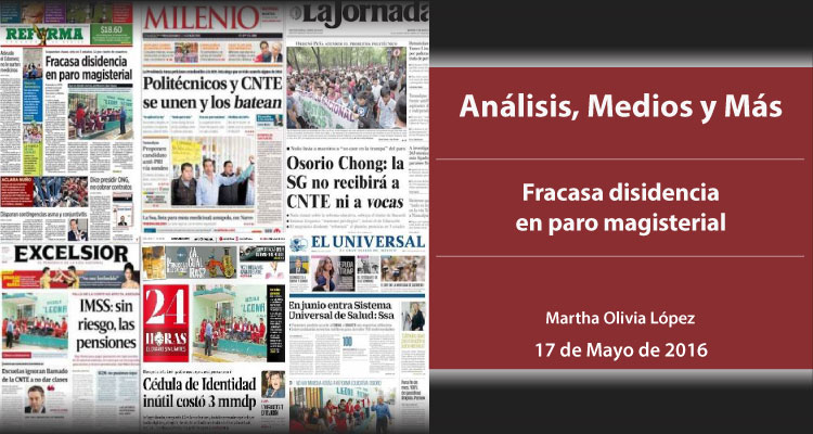 Fracasa disidencia en paro magisterial