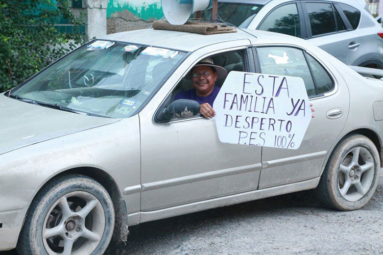 Salgan a votar con  Libertad: Abdies Pineda