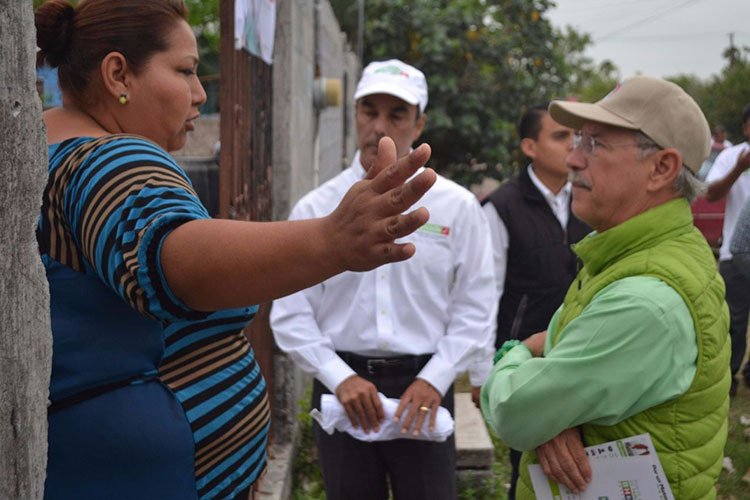 Vamos por un Matamoros limpio, seguro y en paz: Chuchin de la Garza