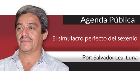 Agenda Pública El simulacro perfecto del sexenio