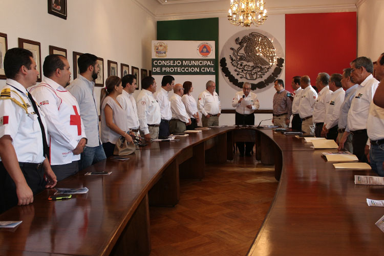 En Sesión permanente Consejo de Protección Civil en Victoria