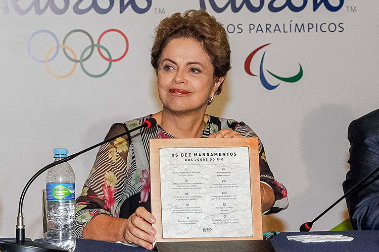 Dilma promete Olimpíadas exitosas