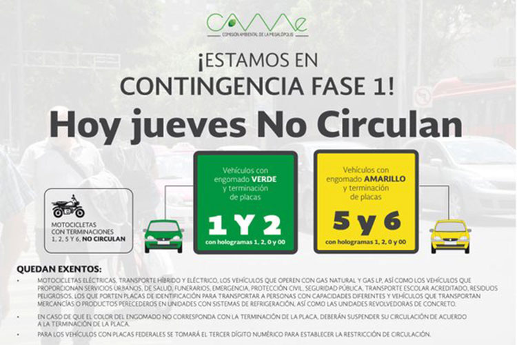 En tercer día de fase 1 de contingencia