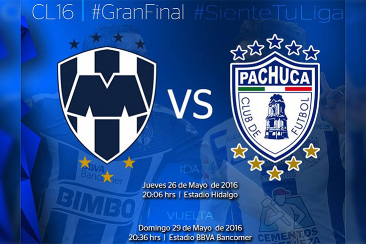 Así se jugarán los partidos de la final del Clausura 2016