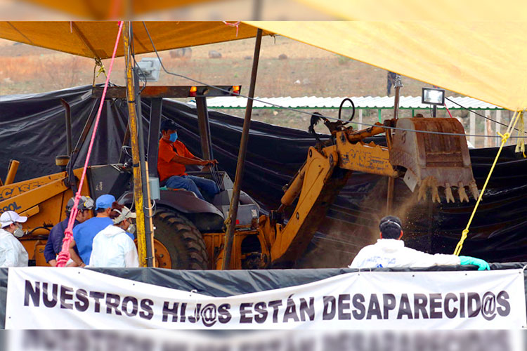 Hallan el primer cuerpo en la fosa de Tetelcingo, Morelos