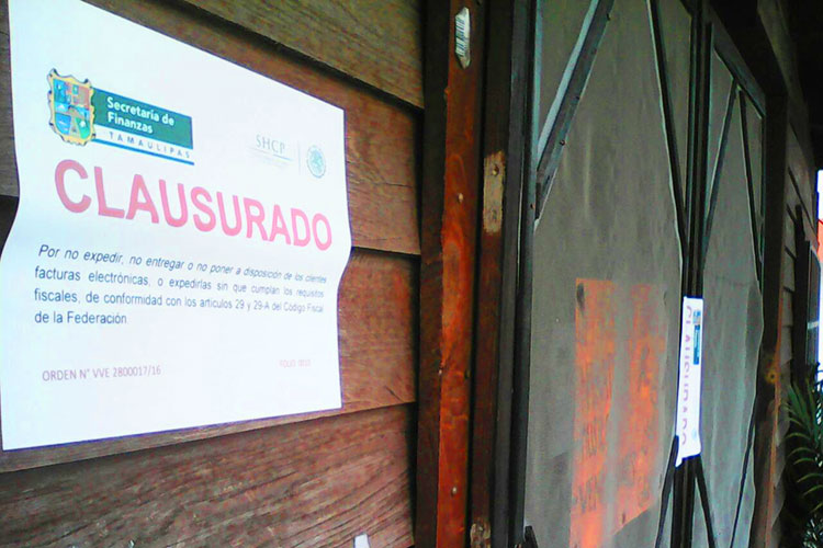 Clausura Secretaría de Finanzas a Gorditas “Don Pedro”