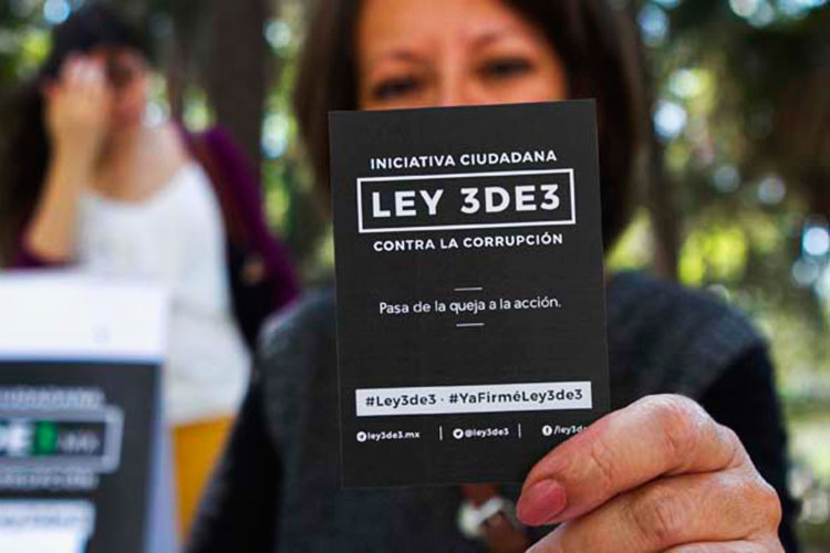 Desairan la transparencia; candidatos incumplen iniciativa 3de3