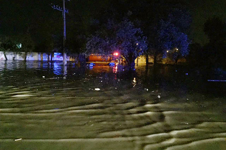 Lluvias afectaron 12 colonias en Victoria; 19 carros dañados