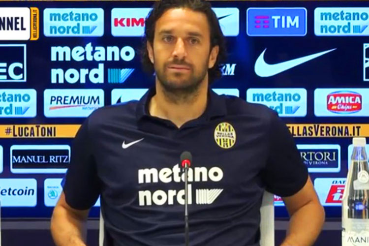 El próximo domingo Luca Toni dice adiós al futbol