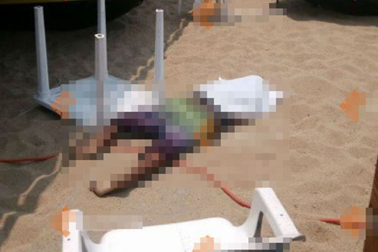 Ejecutan a tres hombres a pocos metros de la playa en Acapulco