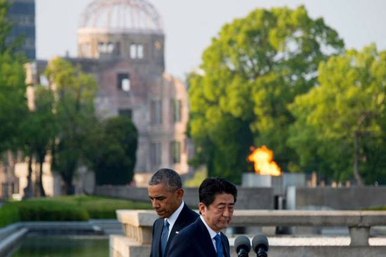 Obama en Hiroshima: “Cayó muerte desde el cielo y el mundo cambió”