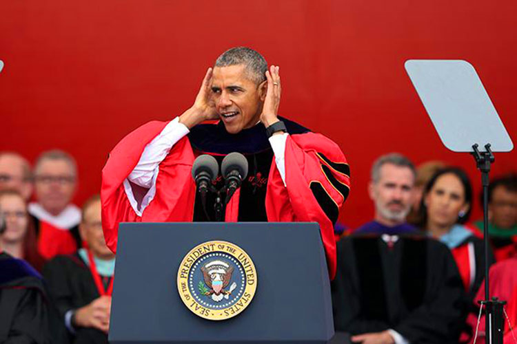 Obama en contra del muro de Donald Trump
