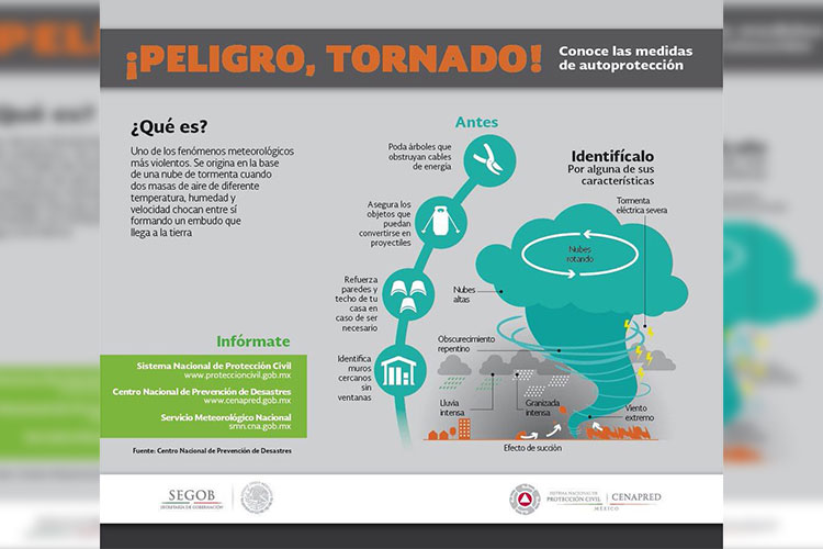Viene nuevo frente frío y fuertes lluvias