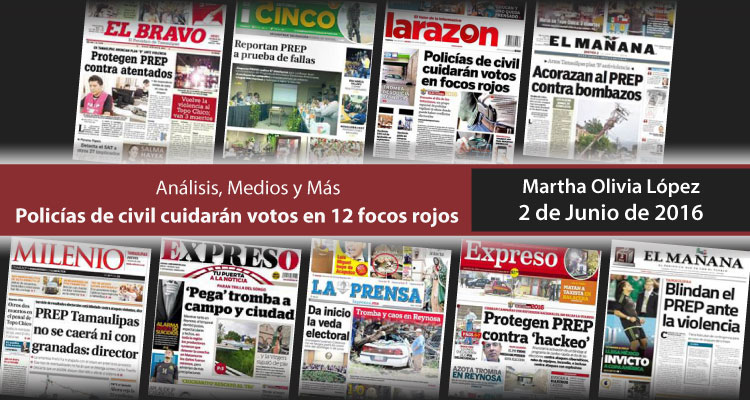 Policías de civil cuidarán votos en 12 focos rojos