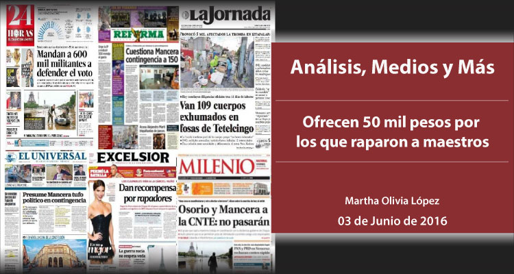 Ofrecen 50 mil pesos por los que raparon a maestros