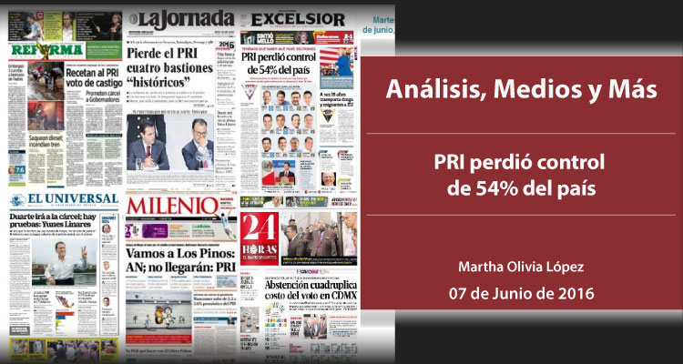 PRI perdió control de 54% del país