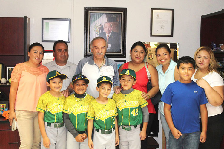 Entran a la Selección Nacional pequeños beisbolistas de Tamaulipas