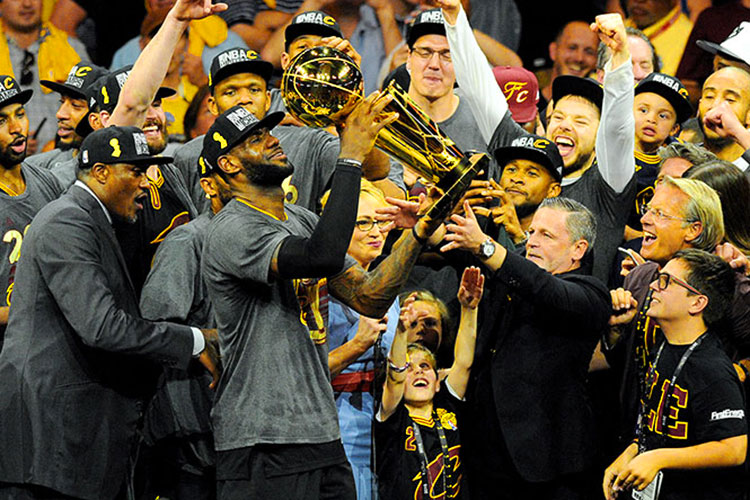 Los Cavs son campeones de la NBA