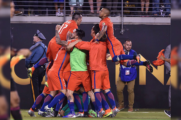 Chile bicampeón de la Copa América Centenario