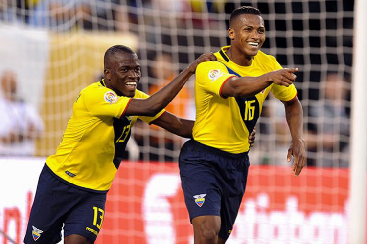 Ecuador golea y cumple para avanzar a cuartos de final en Copa América