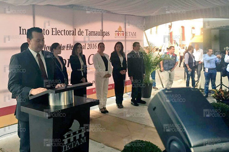 Arranca elección en Tamaulipas; a votar llama IETAM